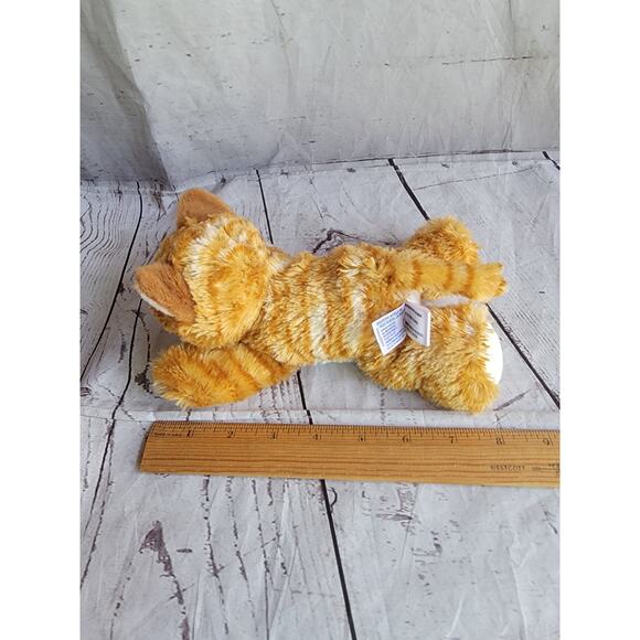 Aurora World 8in Cat Kitten Plush Mini Flopsie MOLLY Orange Tabby Stuffed Animal - Picture 10 of 10